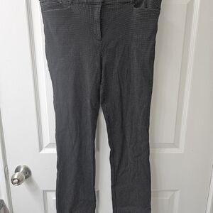 Elegant Black and White Skinny Pants